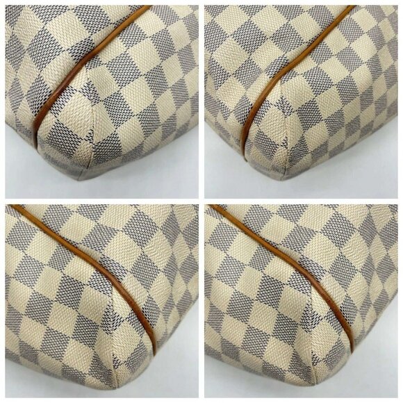 100% Authentic LOUIS VUITTON Damier Azur Totally PM Shoulder Bag - Picture 9 of 16